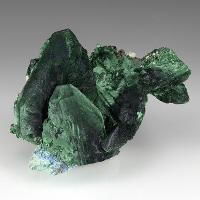 Malachite after Azurite