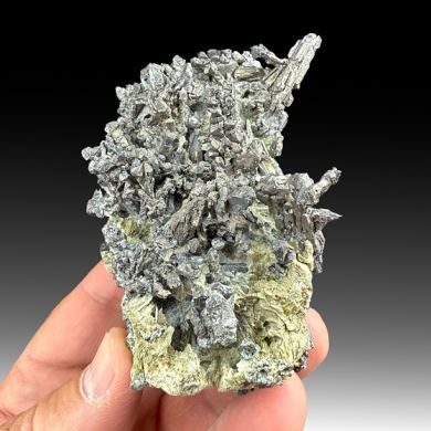Dyscrasite with Silver