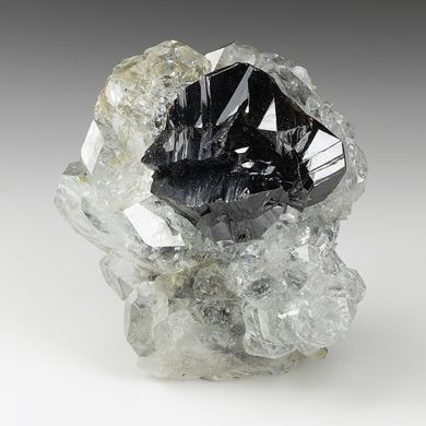 Cassiterite with Beryl