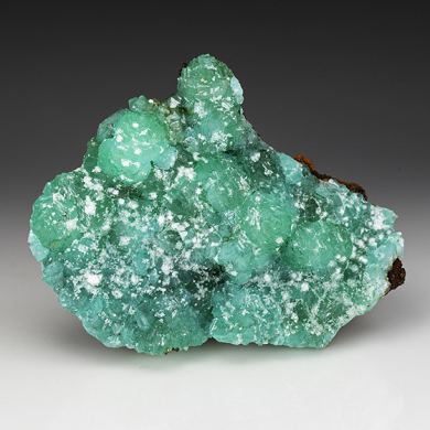 Adamite with Calcite