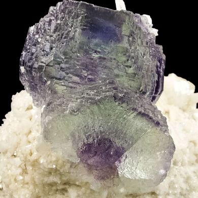 Fluorite on Dolomite (Illustrated!)