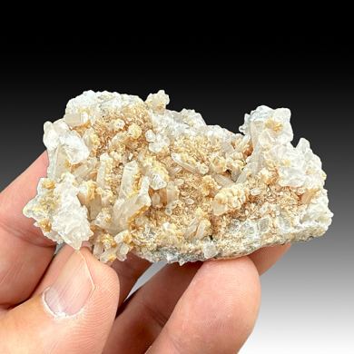 Quartz with Calcite