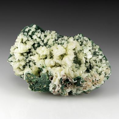 Cerussite with Malachite
