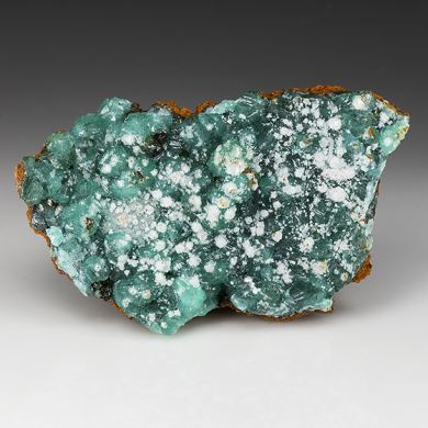 Adamite with Calcite