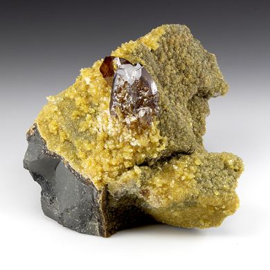 Barite with Calcite