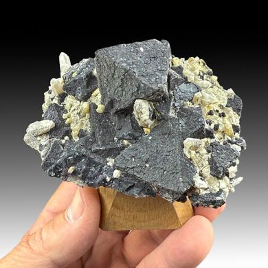 Fluorite with Quartz