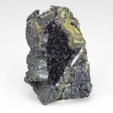 Rockbridgeite with Mitridatite, Phosphosiderite