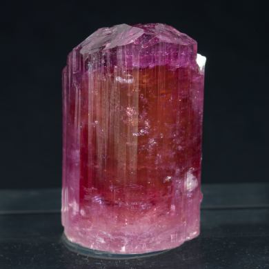 Elbaite-Schorl Series (variety rubellite) with Microcline