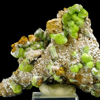 Smithsonite, hemimorphite NEW FIND from LAVRION