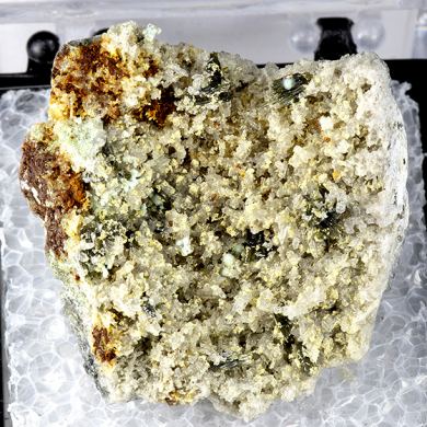 Mixite with Agardite-Ce, Olivenite, Chlorargyrite, Cassiterite, Jarosite