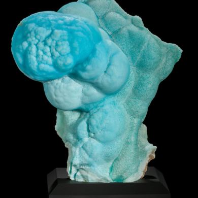 Blue Aragonite from Afghanistan