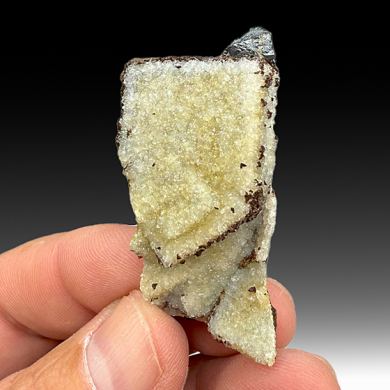 Quartz after Fluorite with Siderite