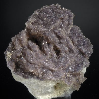 Fluorite on Strontium rich Barite/ Celestite