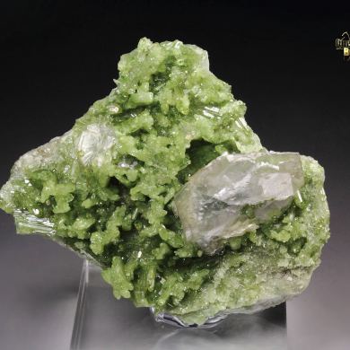VESUVIANITE, MUSCOVITE