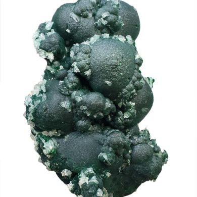 Cerussite, malachite