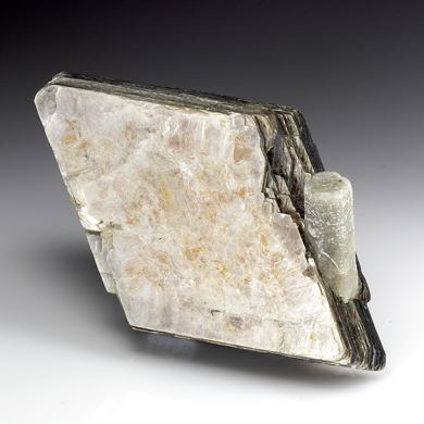 Fluorapatite with Muscovite