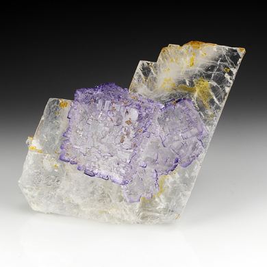 Fluorite with Celestine