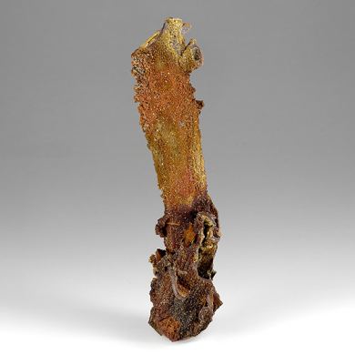Goethite-after-Gypsum with Adamite