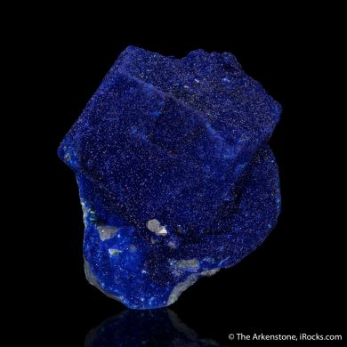 Azurite on Fluorite
