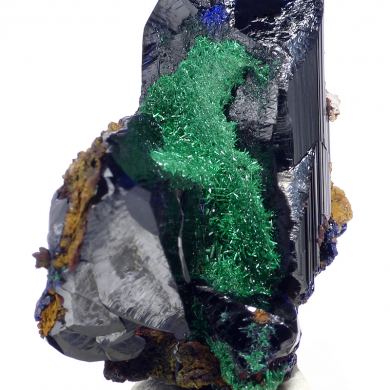 Azurite, malachite