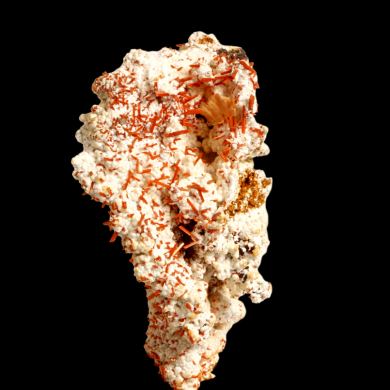 Dundasite with Crocoite