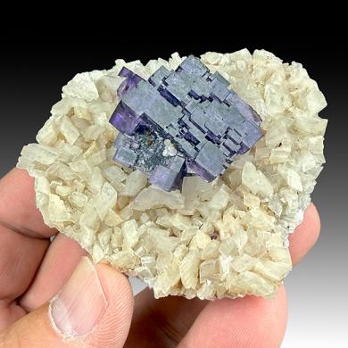 Fluorite with Dolomite