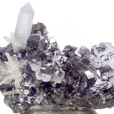 Galena, sphalerite, quartz