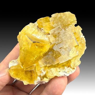 Fluorite with Barite