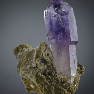 Amethyst - sceptered crystal