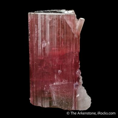 Tourmaline with Lepidolite and Albite var. Cleavelandite