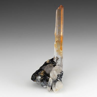 Quartz with Hematite
