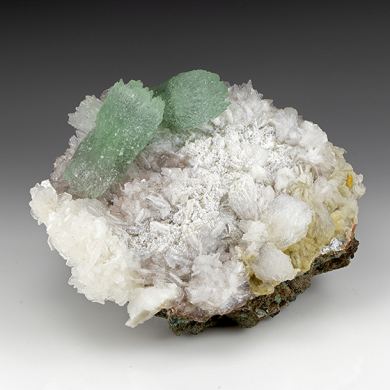 Apophyllite-KF with Stilbite
