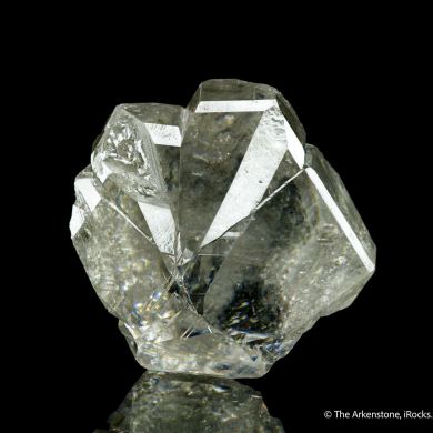 Cerussite (twinned) 