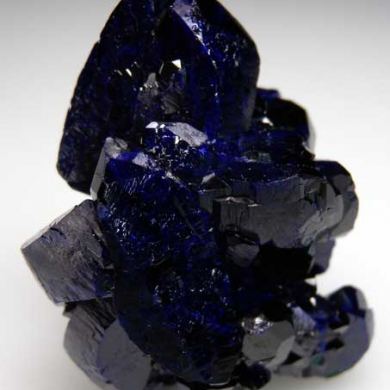 Azurite with Malachite