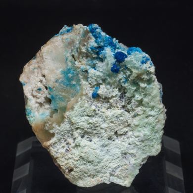 Boleite with Paratacamite and Gypsum