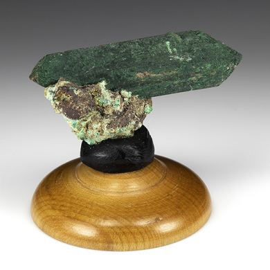 Malachite after Azurite