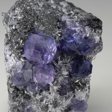 Fluorite with Quartz