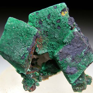 Malachite after Azurite