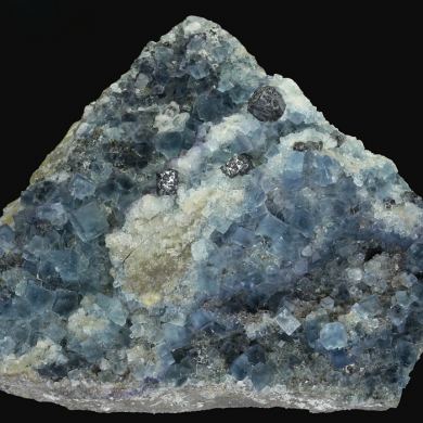 Fluorite with Galena