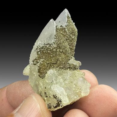 Quartz with Pyrite
