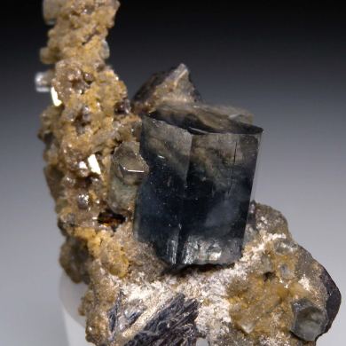 Apatite with Arsenopyrite, Sphalerite