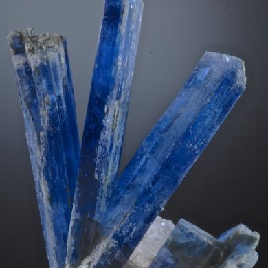 Kyanite -gemmy crystals on Quartz