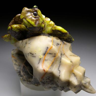 Turtle carving