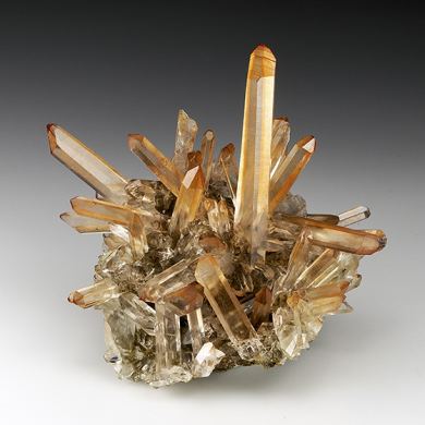 Quartz with Hematite