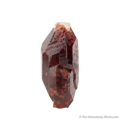 Spessartine Garnet on Fluorapatite