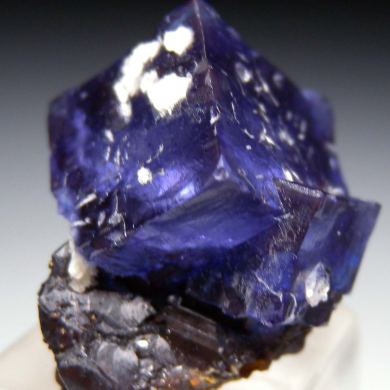 Fluorite on Sphalerite