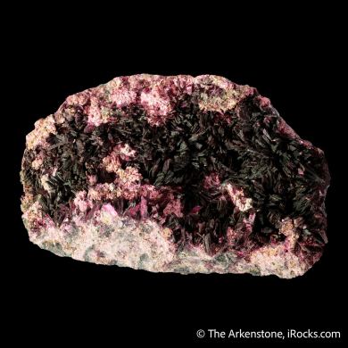 Erythrite with Spherocobaltite