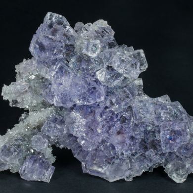 Fluorite with Quartz