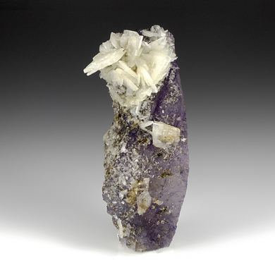 Barite with Fluorite