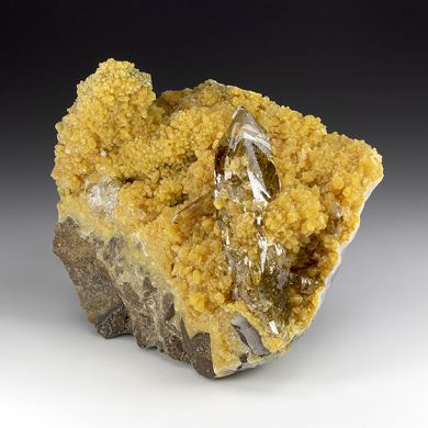 Barite with Calcite